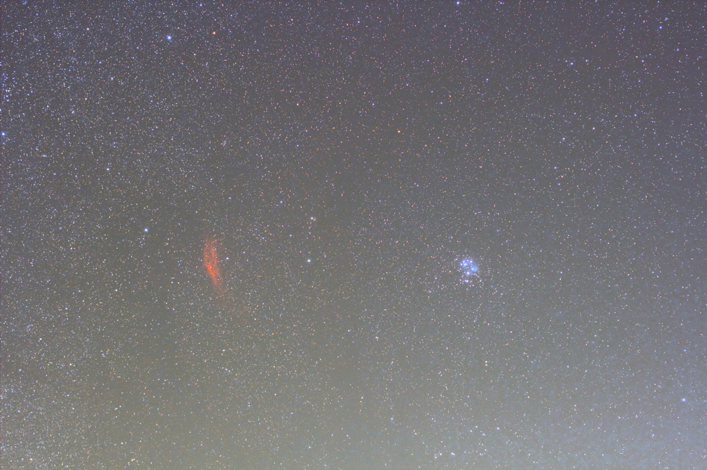 スバルとカリフォルニア星雲