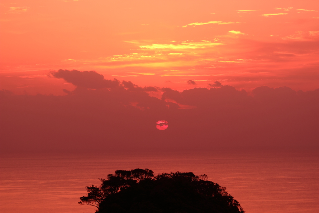 五島灘の朝日Ⅱ