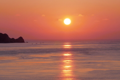 島の夕陽　ⅲ