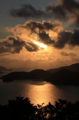 秋の夕暮れ