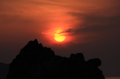 帰ってきた夕陽