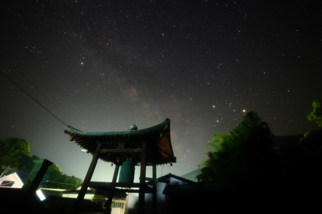 鐘撞堂の天の川