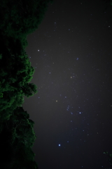 １０月（未明）最初の星空