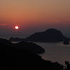 島の夕陽Ⅰ