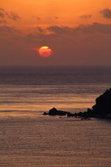 島の夕陽　ⅲ