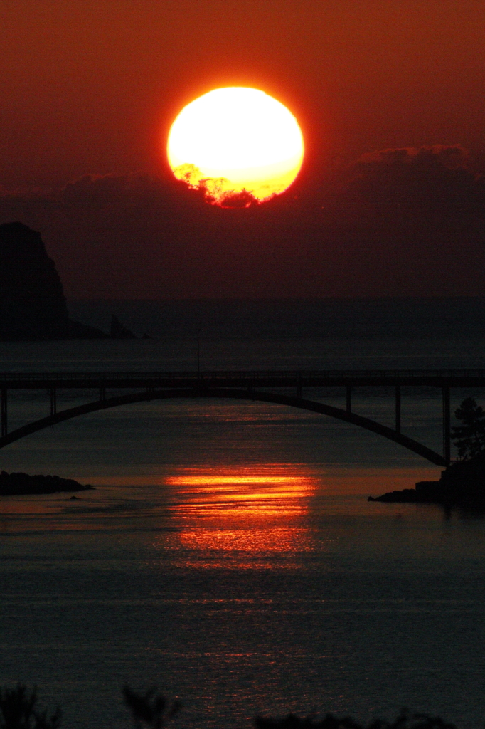 島の夕暮れⅡ