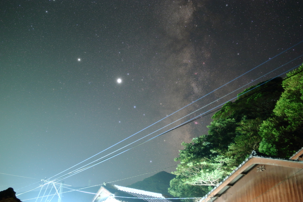 自宅下から天の川　ⅲ