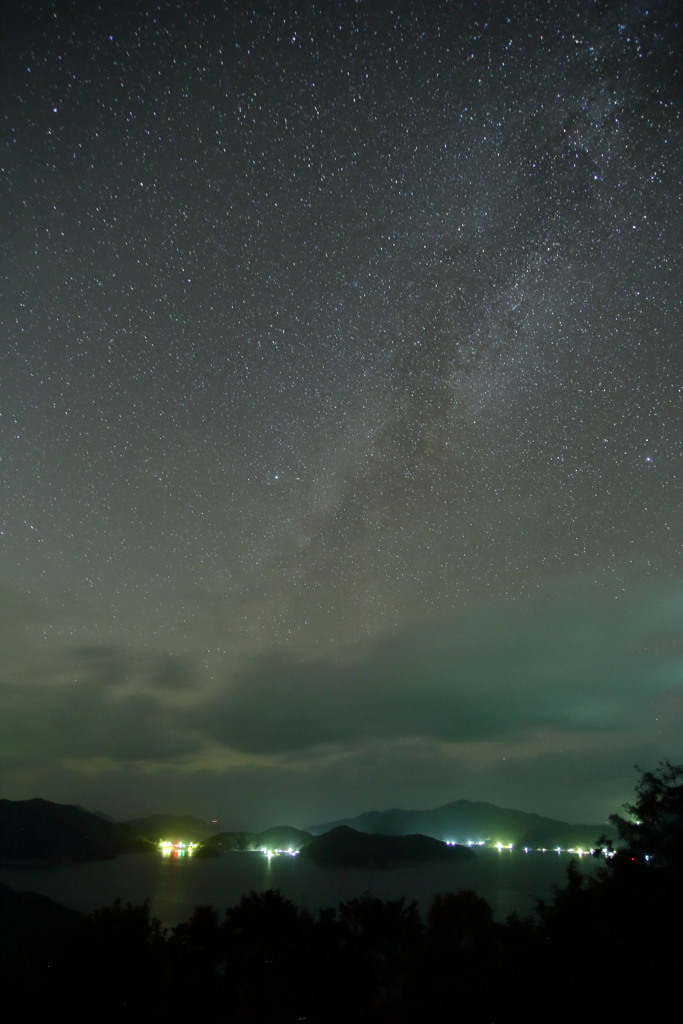 西の島の天の川