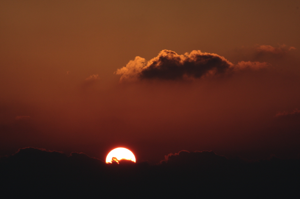 島の夕暮れⅢ