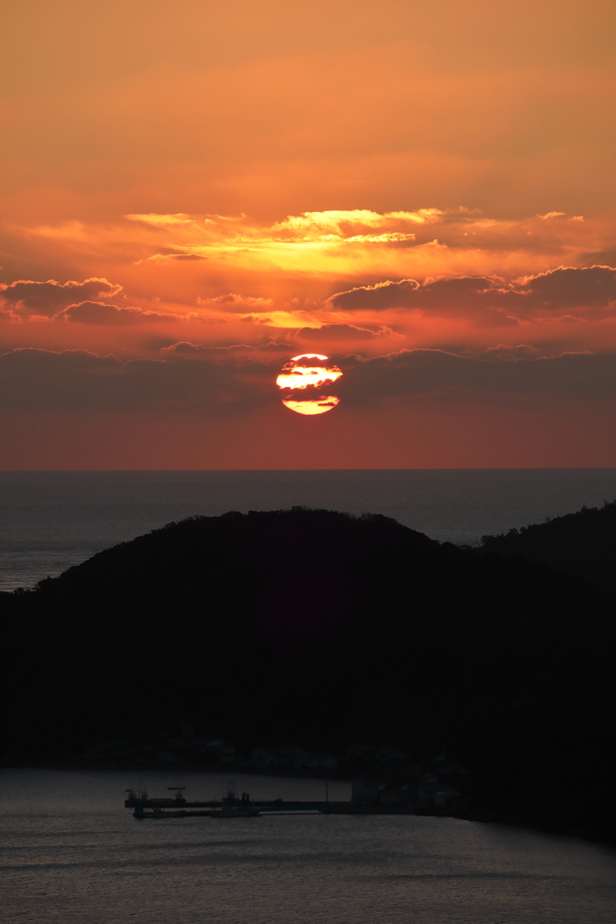 島の夕陽　ⅱ
