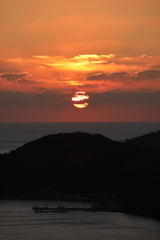 島の夕陽　ⅱ
