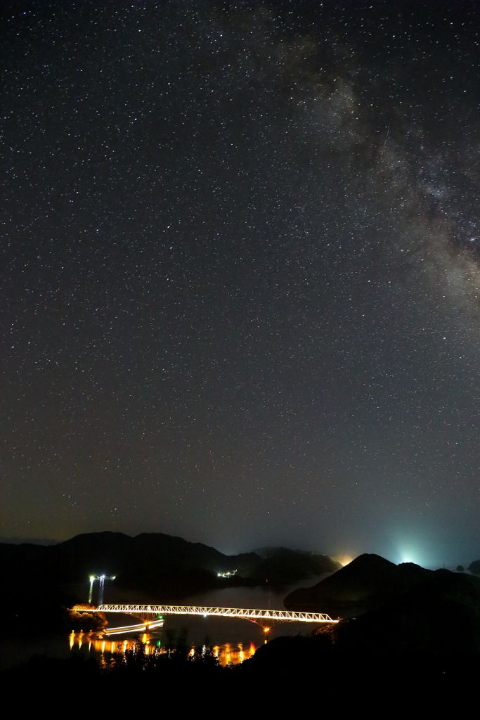 島の星空