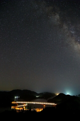 島の星空