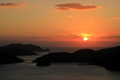 島の夕陽　ⅰ