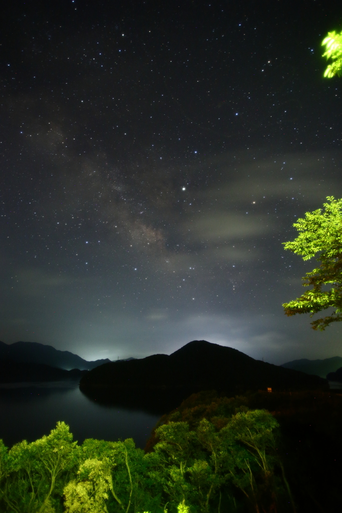 大橋からの天の川Ⅱ