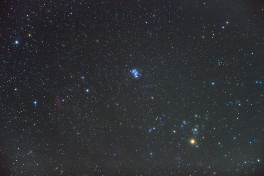 数十分の星空　