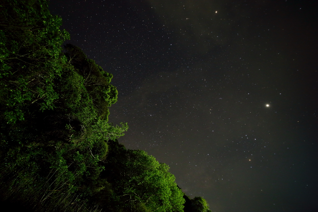 深夜の南空