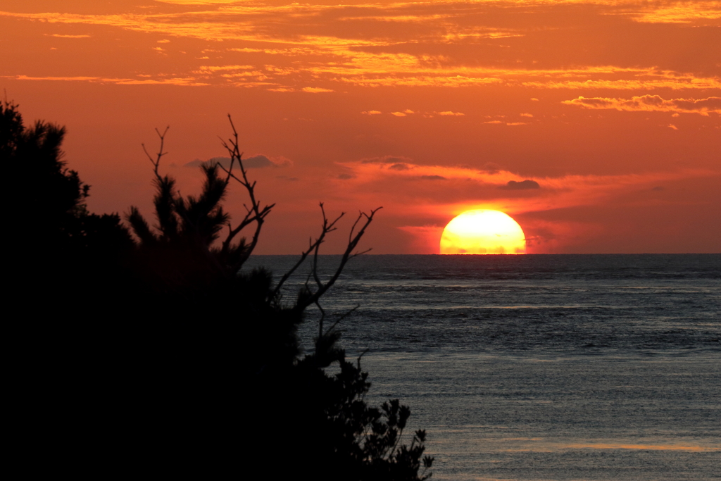 十月最初の夕陽　ⅳ