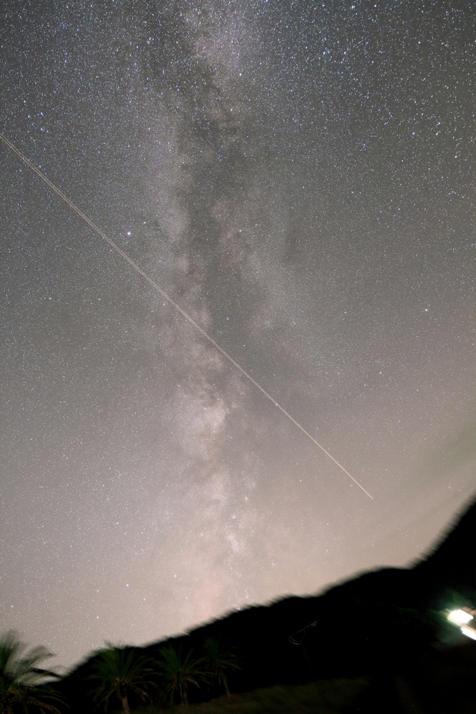 西の夜空