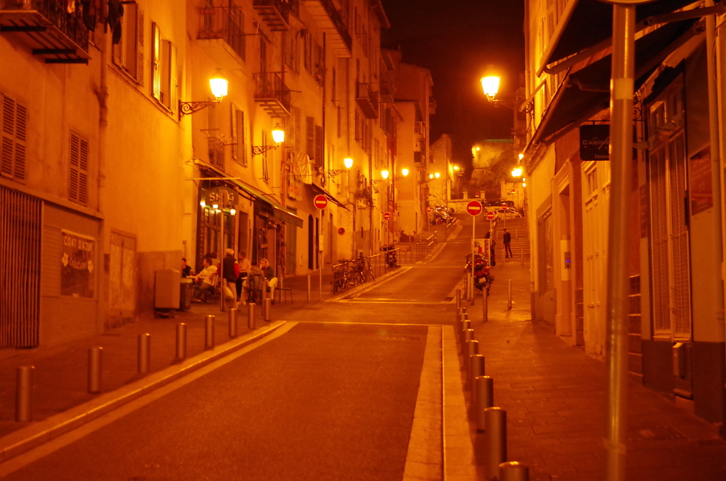旧市街の夜