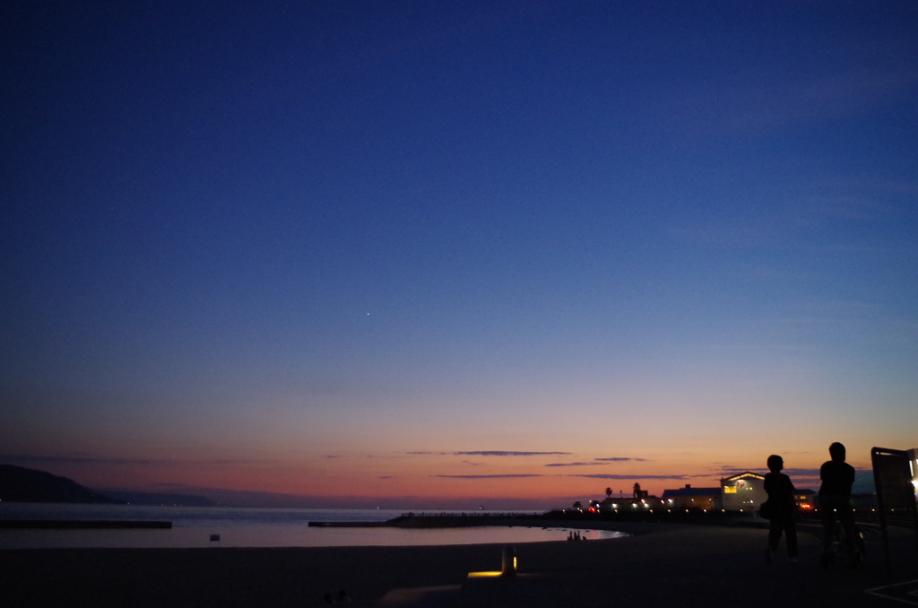 瀬戸内の夕暮れ
