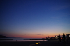 瀬戸内の夕暮れ