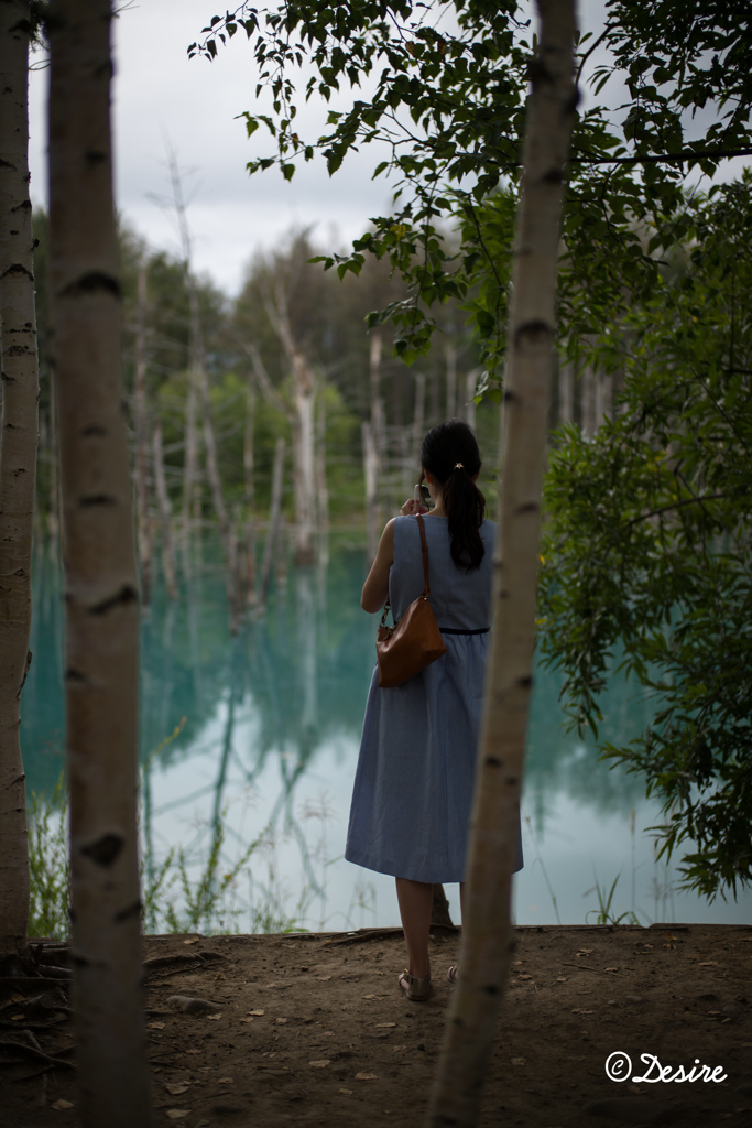 みつめる～Blue pond～