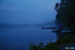 夜明けの大正池