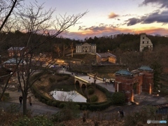 明治村の夕暮れ