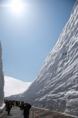 雪の壁