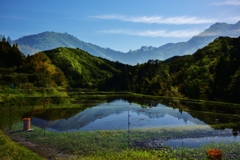 山奥の棚田