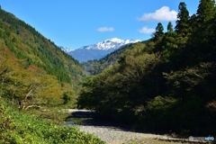 打波川からの白山