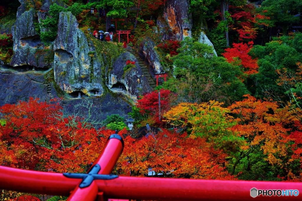 秋の那谷寺