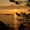 6月9日の夕陽