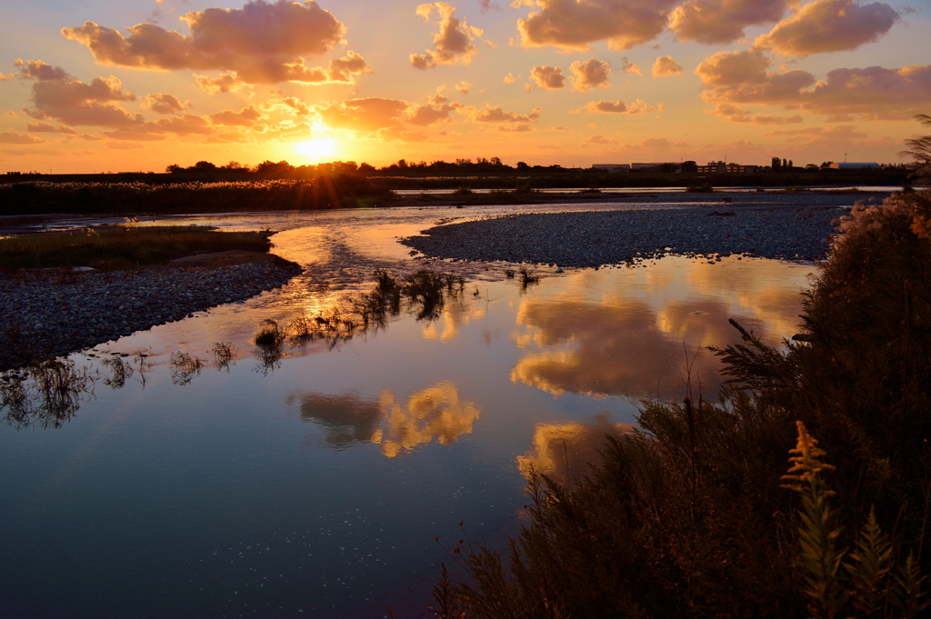 sunset・mirror