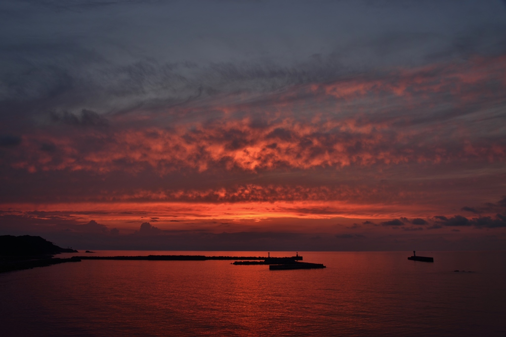 沈黙の夕色