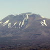 残雪の浅間山