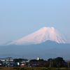 栃木から見た富士山