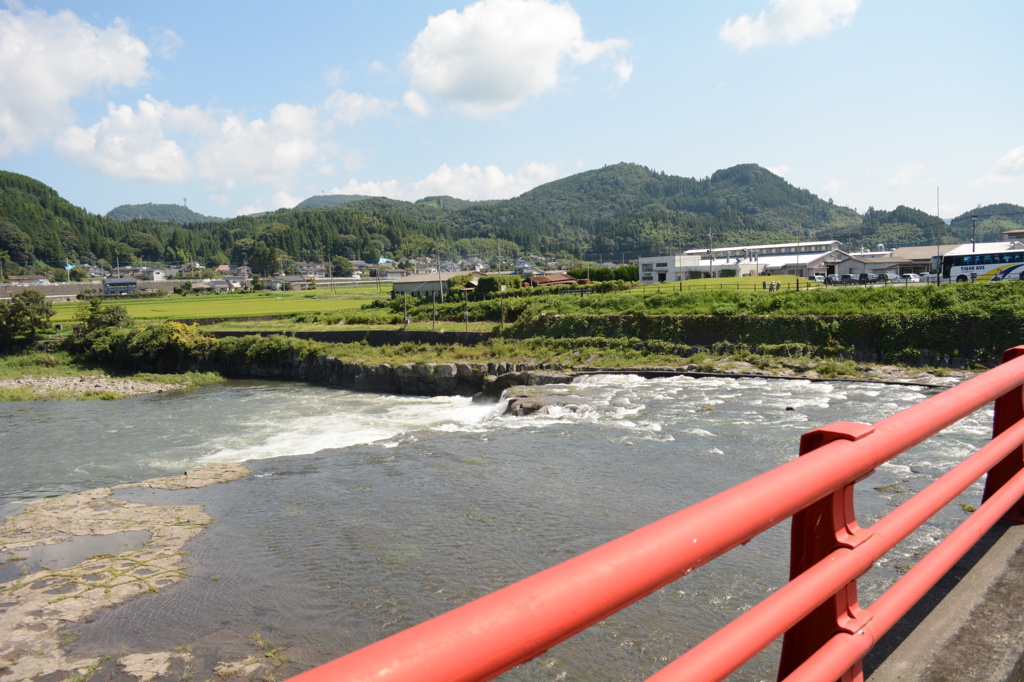 大分のどこかの川