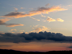 夕暮れ間近