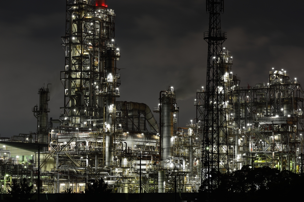 Illuminations of the factory