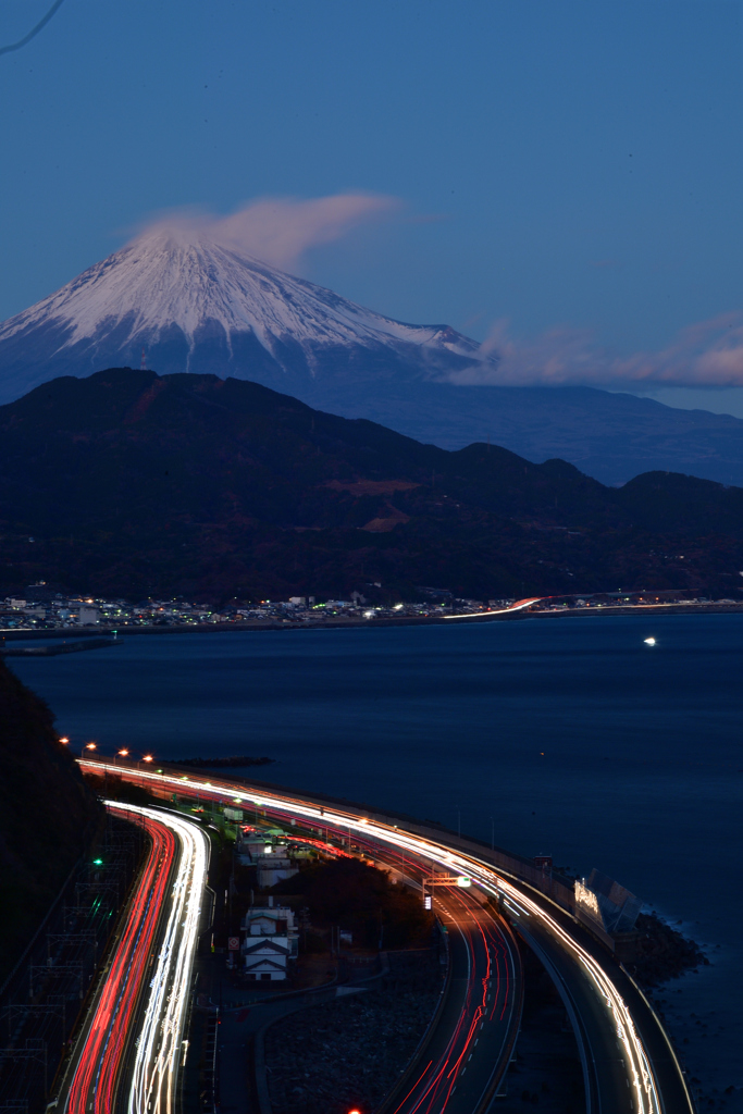 夕暮れ
