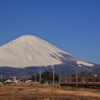 霊峰富士を背に受けて１