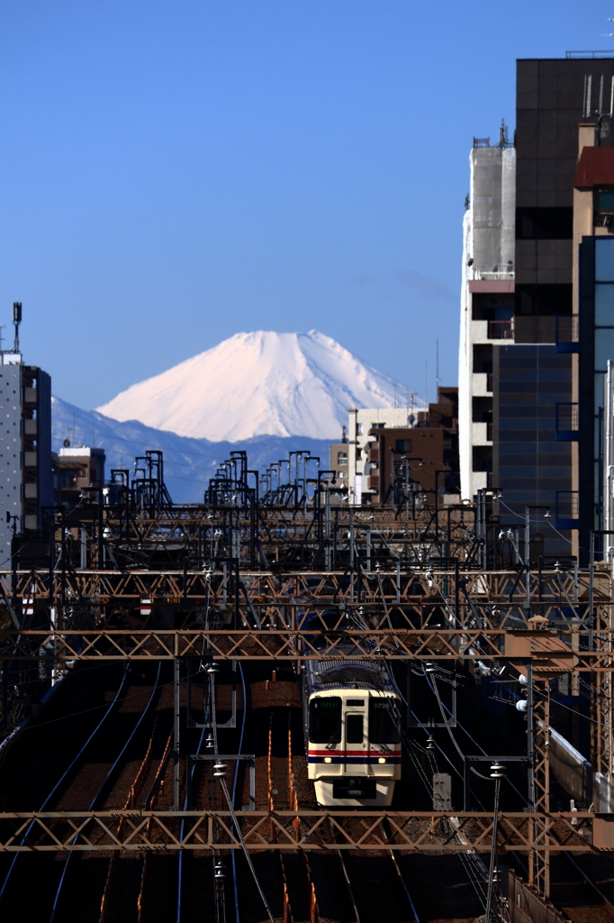 歩道橋からの眺め２