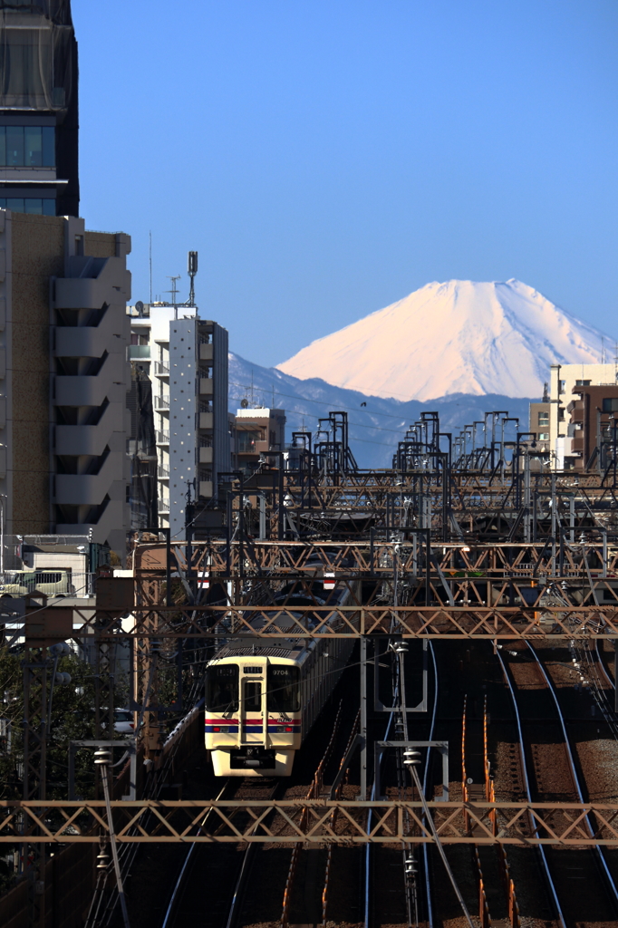 歩道橋からの眺め１