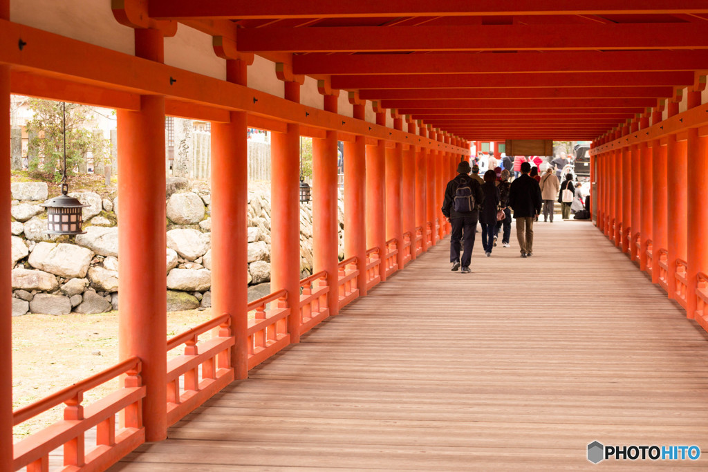 厳島神社回廊 By きり 2319 Id 写真共有サイト Photohito