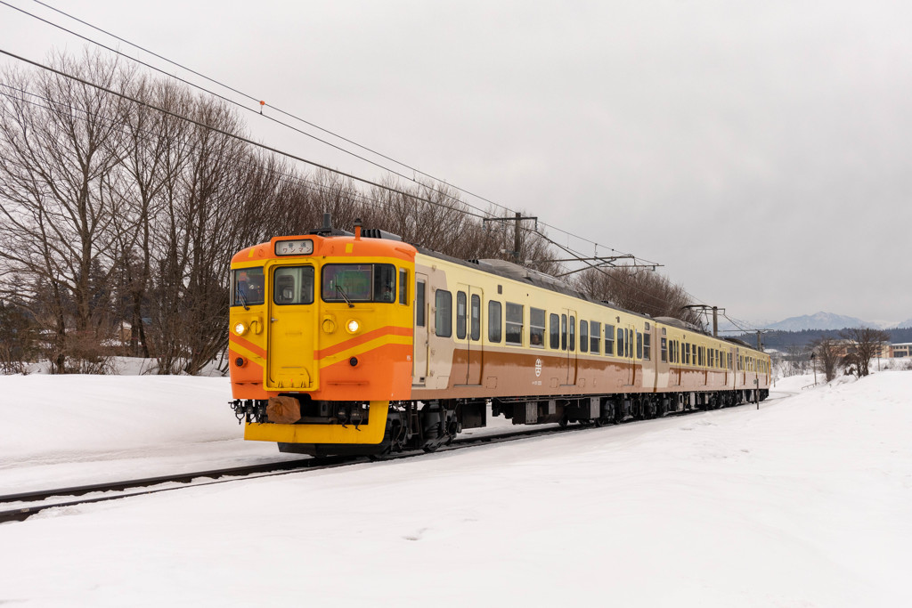 雪景色と鉄道②