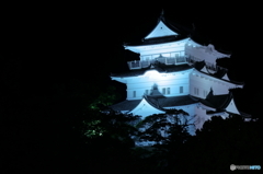 城下を照らす