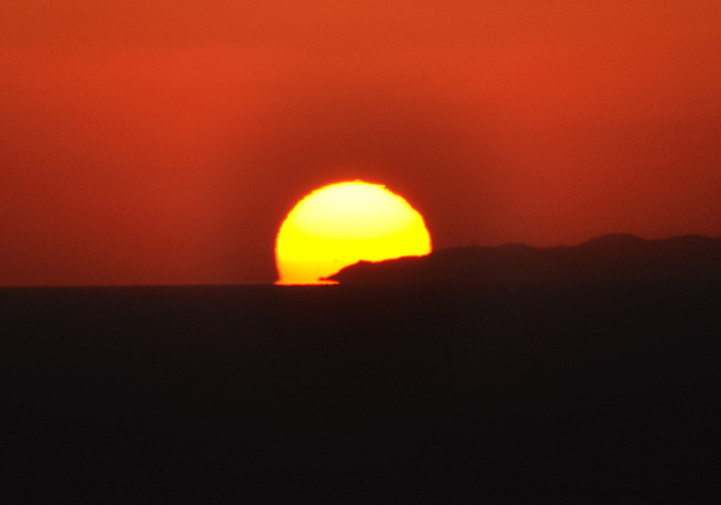 長崎　稲佐山　夕日