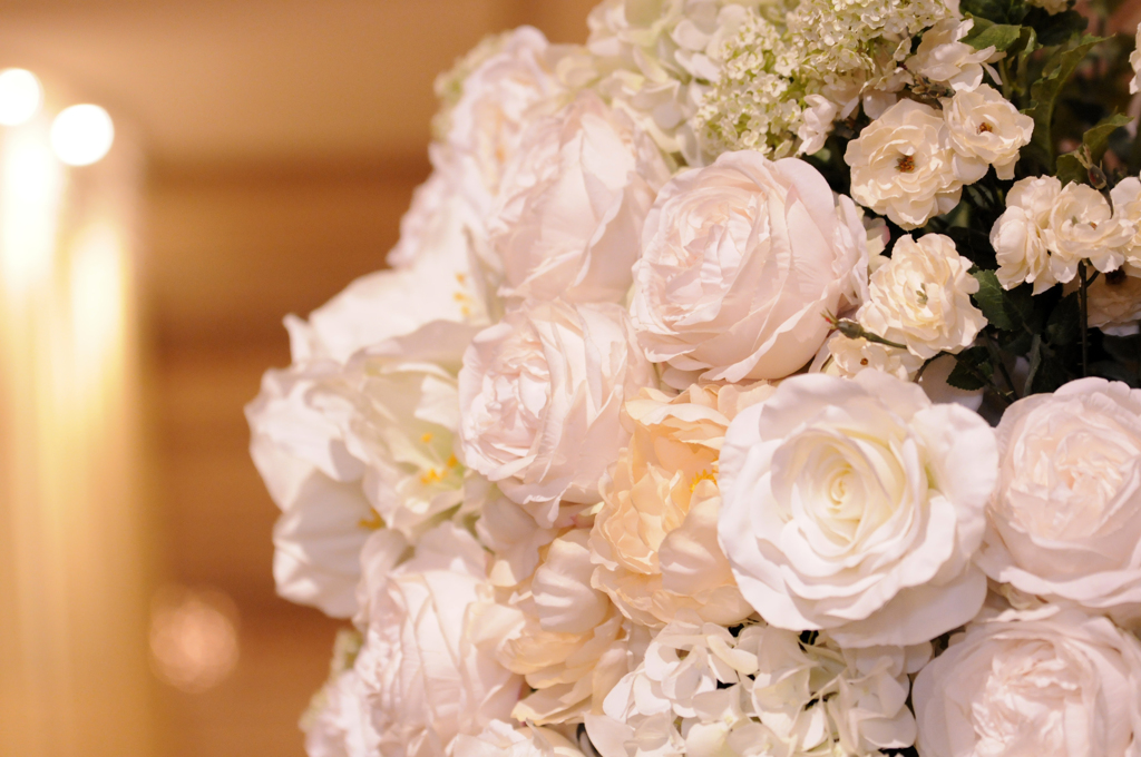 友人の結婚式にて